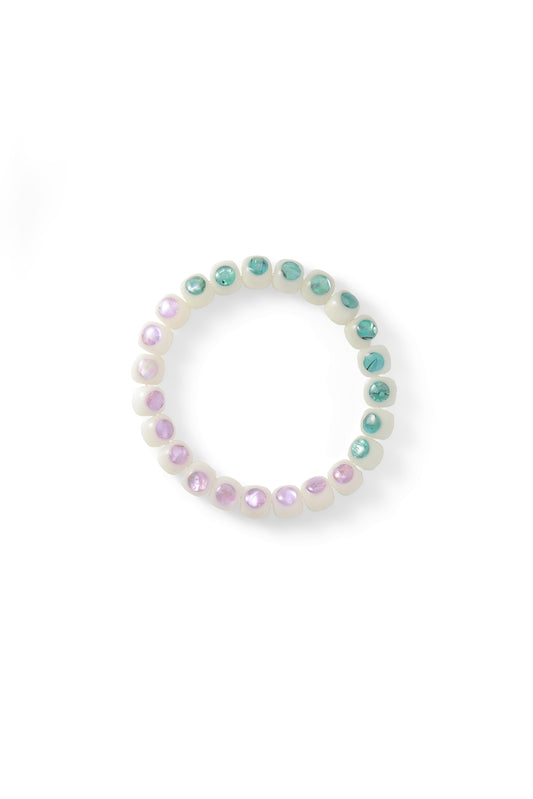 Iridescent fidget bracelet