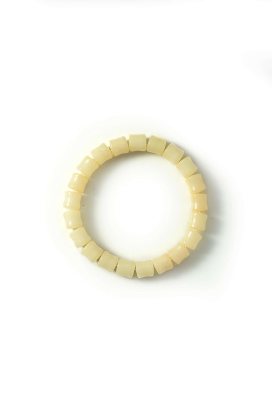 Bamboo Bracelet - Ivory