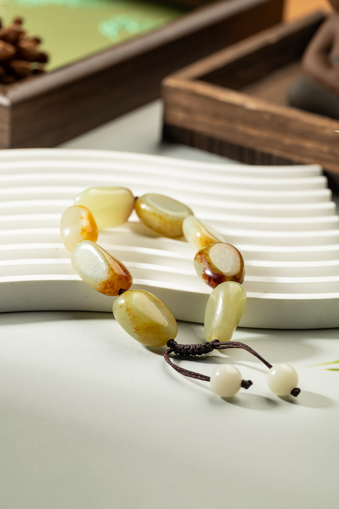 Veil of Kunlun 昆仑隐玉 Bracelet