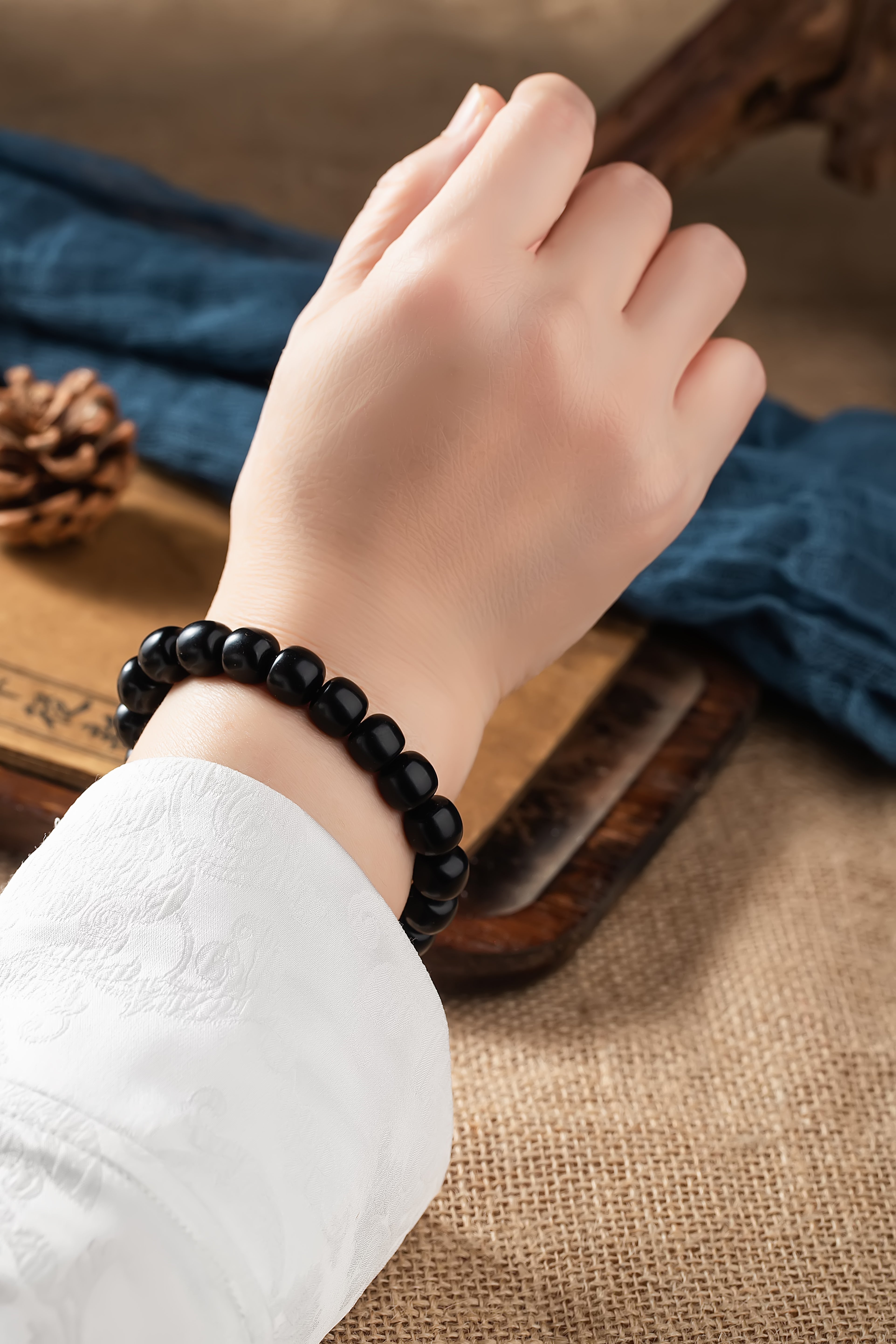 Shadow Jade Bracelet