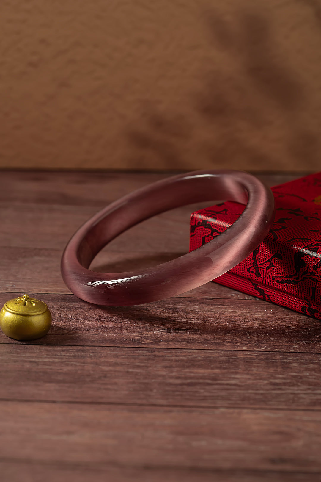 Jade Roselight Bangle