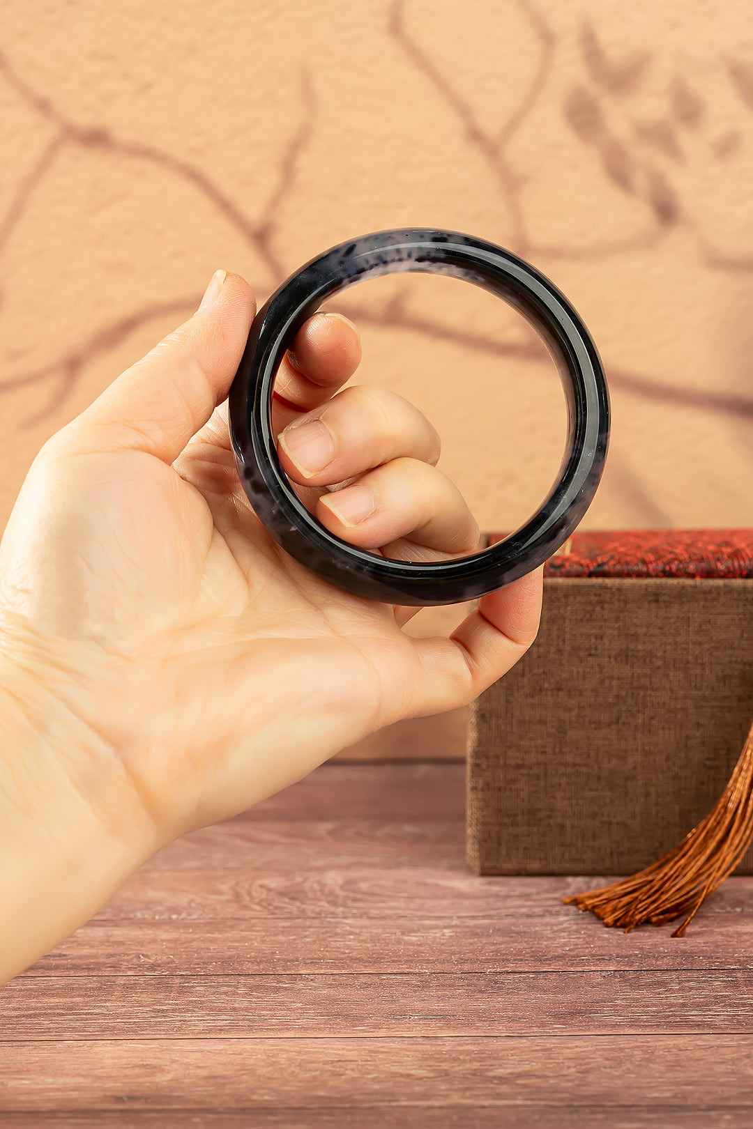 Jade Eclipse Bangle